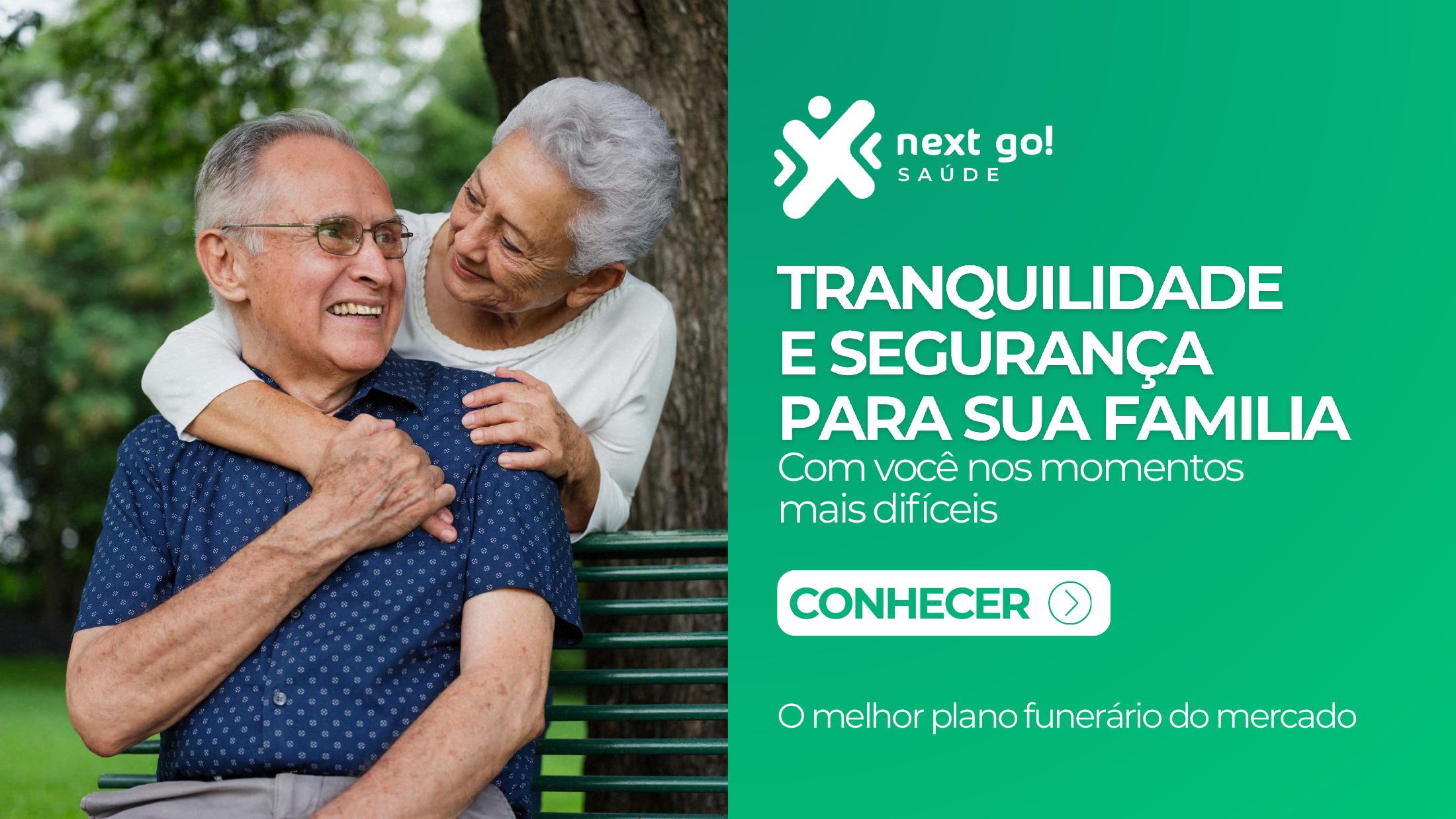 Capa da apresentação do plano funerário Next Go Saúde